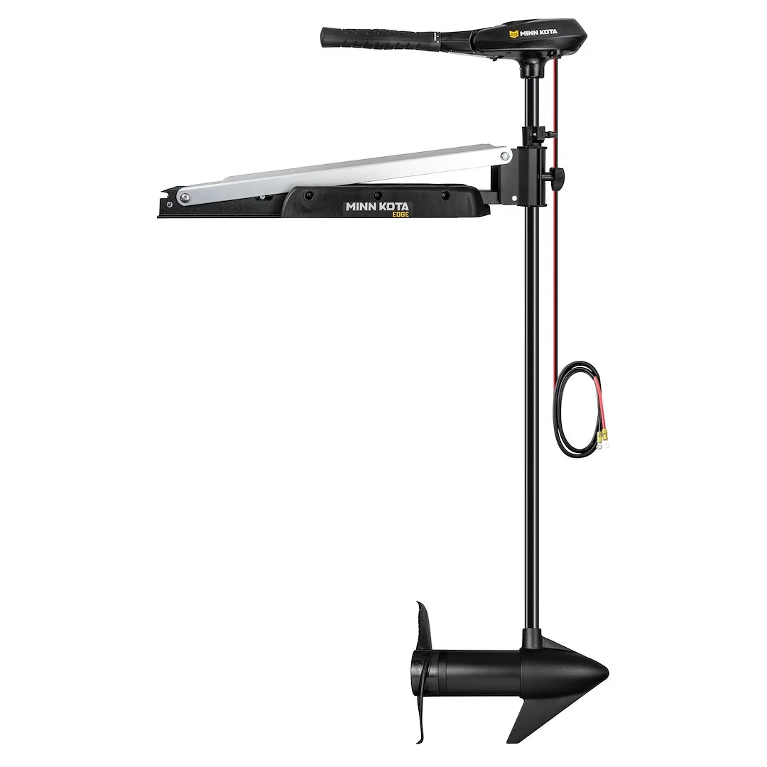 1355963 – MINN KOTA Trolling Motor, Freshwater Hand Steer 5 Forward Speeds and 3 Reverse Speed 55 Pound Of Thrust 52 ...